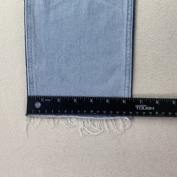 Hollister Jeans Womens 27 Two Tone Distressed High Rise 90s Y2K Denim - Picture 9 of 16